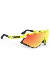 Očala Rudy Project Defender Yellow Fluo Gloss Bumpers Black-Multilaser Orange