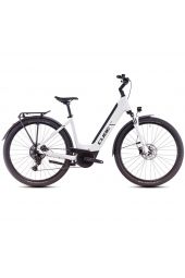 Cube Touring Hybrid One 500 Wh 28" unisex velikost 45 cm, bela /2025 - Zaloga na Ptuju